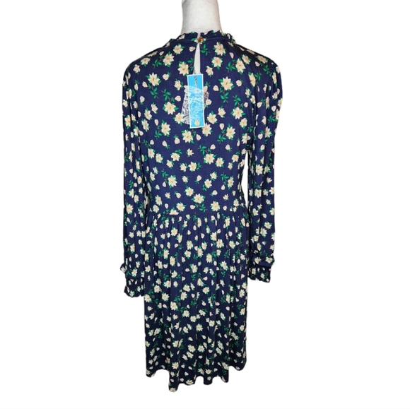 NEW Draper James Kitty Dress in Magnolia Size Medium - Picture 3 of 9